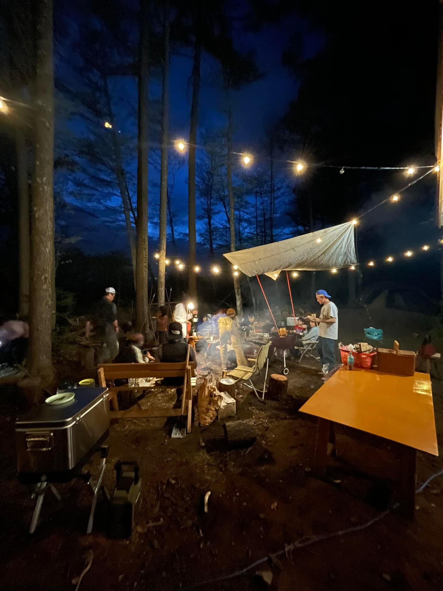 GWはウッドストックヤード軽井沢、森の工房床作り合宿キャンプ。